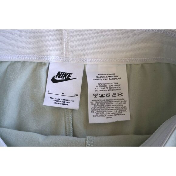 Nike Women Mint Green Solid Capris FUTURA Tight Fit - Size S - Picture 5 of 8